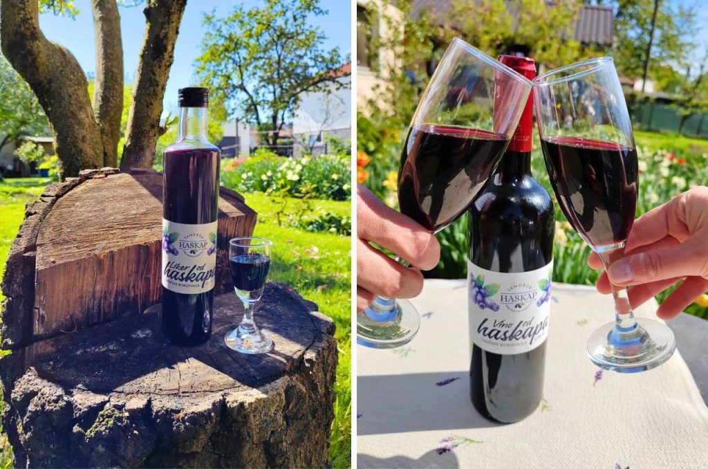 Liker i vino od haskapa
