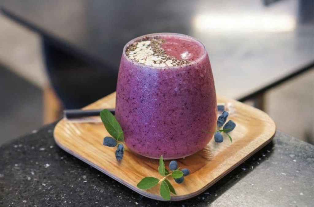 Smoothie s haskapom