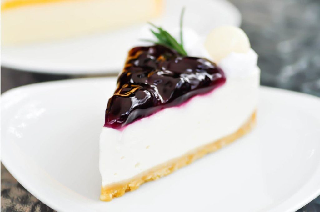 Cheescake s haskapom